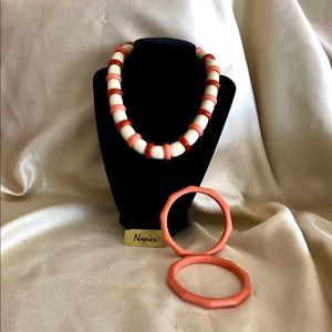Napier necklace and bracelet